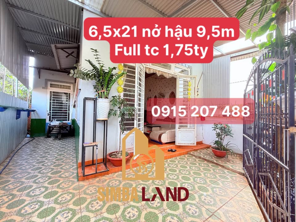 Nhà 6,5mx20m nở hậu 9,5m gần chợ Liên Nghĩa, full nội thất chỉ 1,75 tỷ