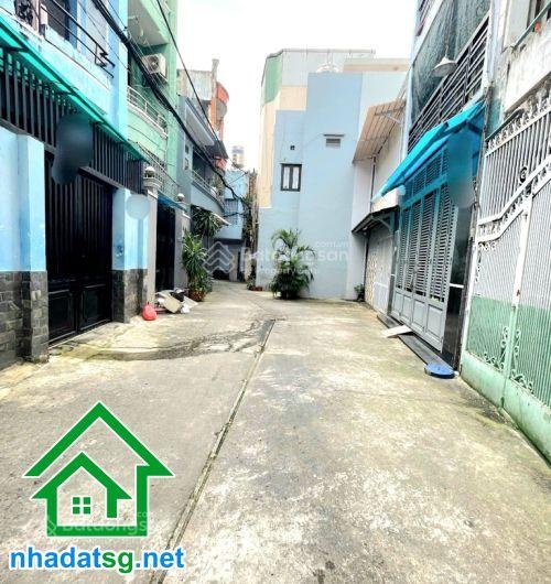 Chỉ 2,55 tỷ nhà 2 tầng mới trung tâm Tân Bình hẻm 3m thẳng DT 2,7x7m