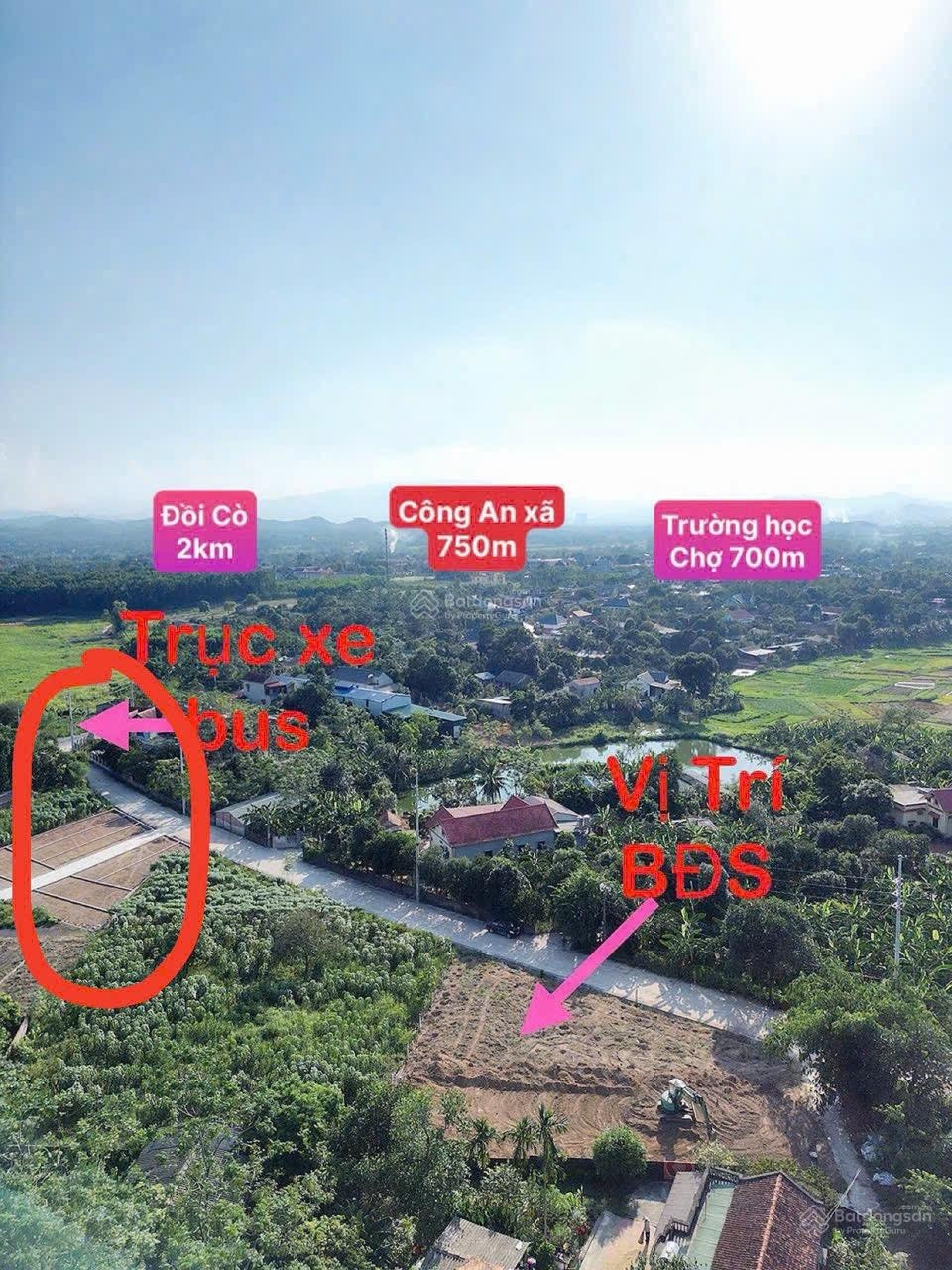 Đất bán tại Đường 87A, Cẩm Lĩnh, Ba Vì, Hà Nội, 700 triệu, 100m2