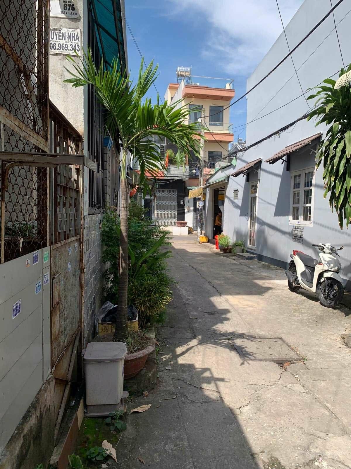 Nhà nguyên căn 56m2 số 46/4 hẻm 332 Trương Thị Hoa, Tân Thới Hiệp 4tr/tháng, điện nước riêng