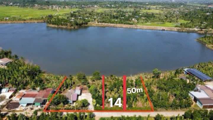 View hồ cực chill, đất rộng 712m2, chỉ 1,68 tỷ