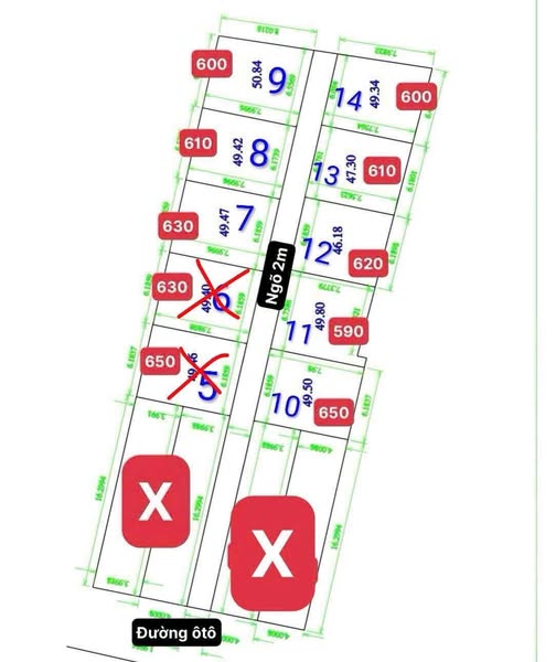 Bán đất đẹp khu Mỹ Tân, 49.5m2, giá chỉ 600 triệu, gần Mỹ Trung