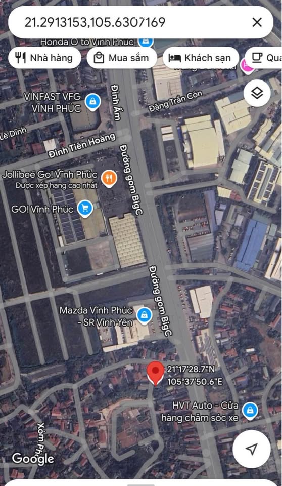 Chính chủ gửi bán lô đất vàng tại Quy hoạch Quất Lưu, Bình Xuyên, Vĩnh Phúc