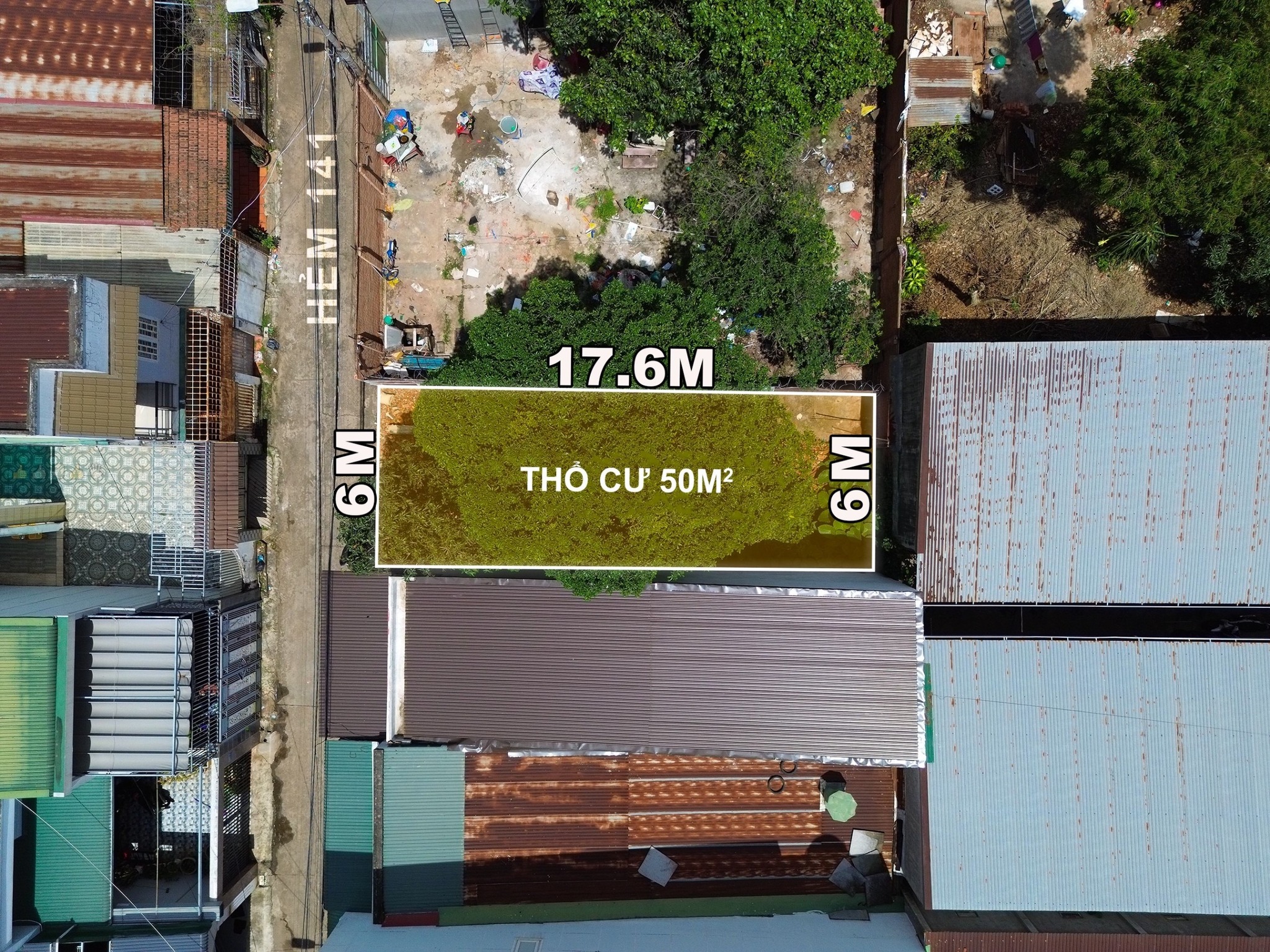 Đất hẻm ô tô 6m x 17,6m siêu vuông vức tại Y Ngông, gần Eco Place