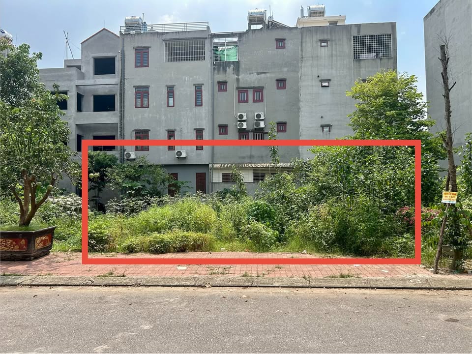 Lô biệt thự liền kề 131m2, mặt tiền 7.1m, hướng Tây Bắc, ngay cạnh hồ điều hòa tại Bắc Ninh