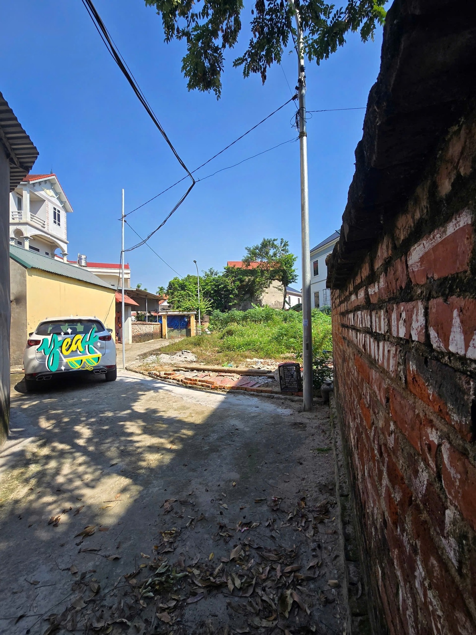 Đất lô góc 96m2 tại Ái Văn, Sơn Lôi, gần khu công nghiệp Bình Xuyên