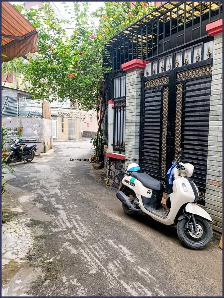 Nhà Gò Vấp 6,5 tỷ, 1 trệt 1 lầu, hẻm xe hơi, nở hậu đón tài lộc