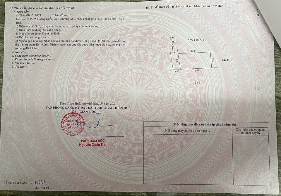 Đất vàng Hoàng Quốc Việt an cư lập nghiệp