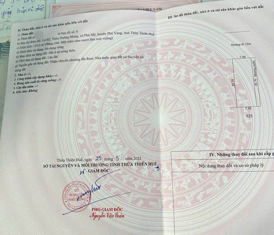 Siêu phẩm đất nền khu quy hoạch Dưỡng Mông, Phường Mỹ Thượng, Thành phố Huế đã chính thức lộ diện