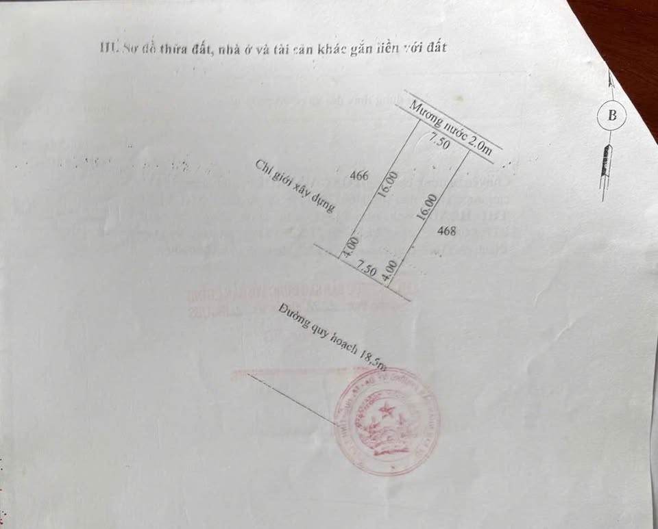 Bán gấp đất khu quy hoạch Thủy Dương, Huế - 150m2, mặt tiền 7.5m