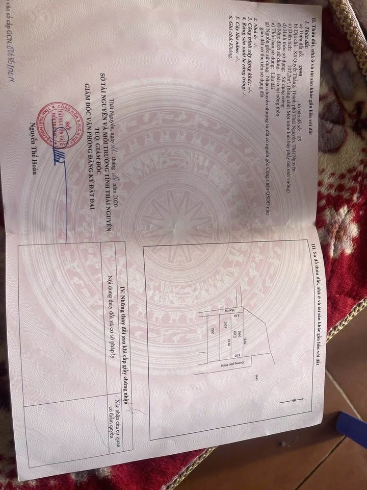 Bán đất nền 107m² tại Sơn Tiến, Quyết Thắng, Thái Nguyên - Vị trí đắc địa, tiềm năng đầu tư