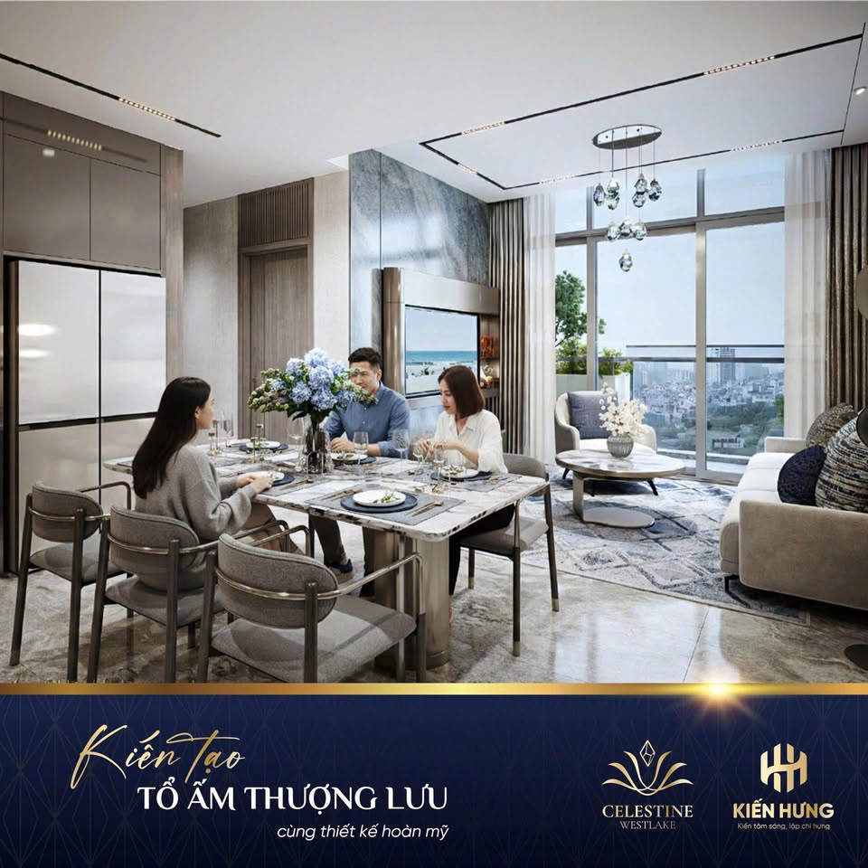 Celestine Westlake - Căn hộ 3 ngủ 118m2 view công viên, 3.8 tỷ sở hữu, ngân hàng hỗ trợ 15 tỷ