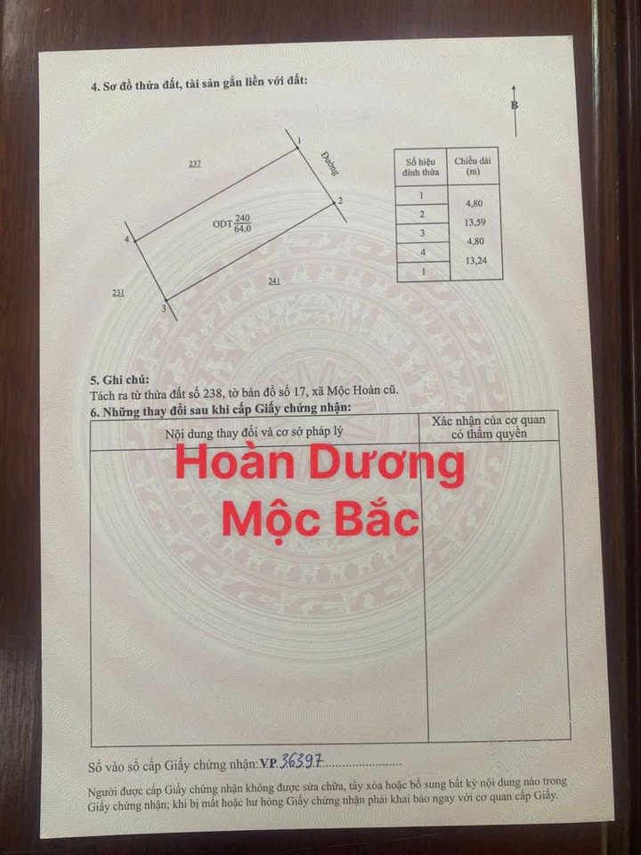 Bán đất thổ cư 64m2, ô tô vào đất, giá dưới 700 triệu tại Duy Tiên, Hà Nội