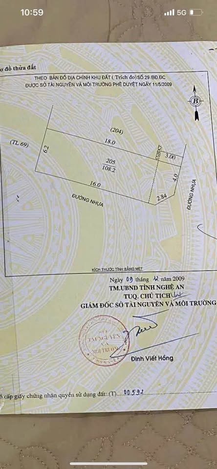 Bán lô góc 108m2 hướng Đông Nam, đối diện chung cư Tràng An, giá hấp dẫn tại Vinh