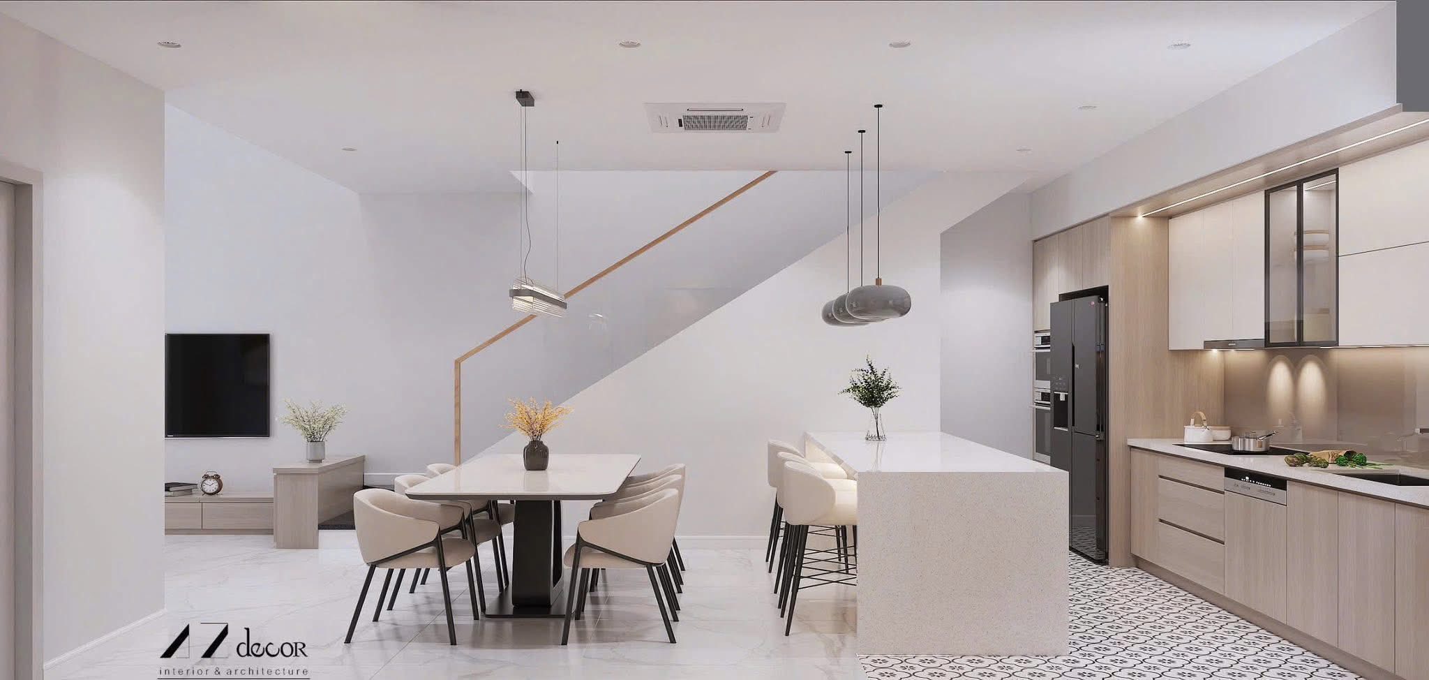 Cho thuê Duplex 3 phòng ngủ One Verandah, 160m², view sông, full nội thất cao cấp