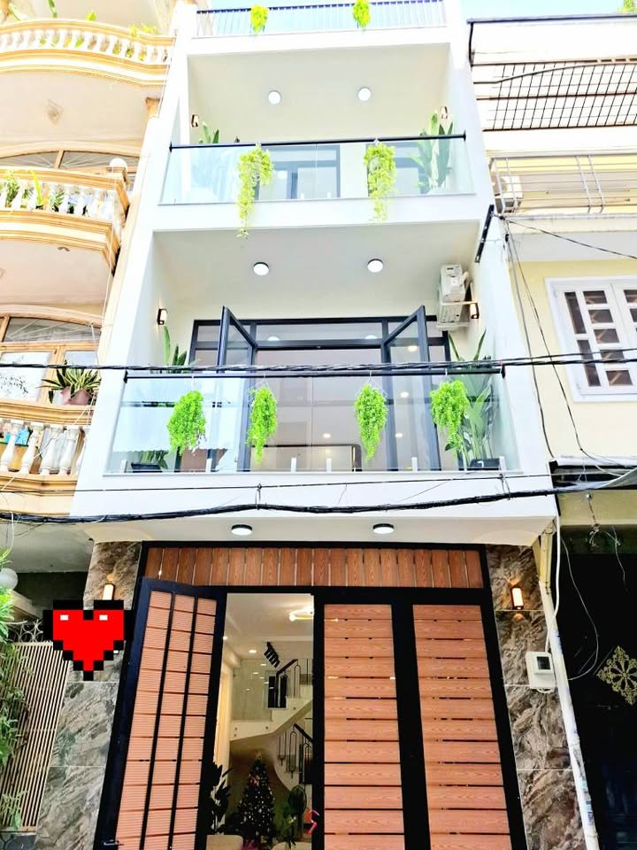 Siêu phẩm nhà phố tại Hóc Môn, sổ A4, diện tích 54m², kết cấu 1 trệt 2 lầu đúc kiên cố