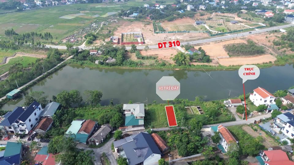 Bán đất thổ cư tại thị trấn Gia Khánh, Bình Xuyên, Vĩnh Phúc, view hồ sinh thái
