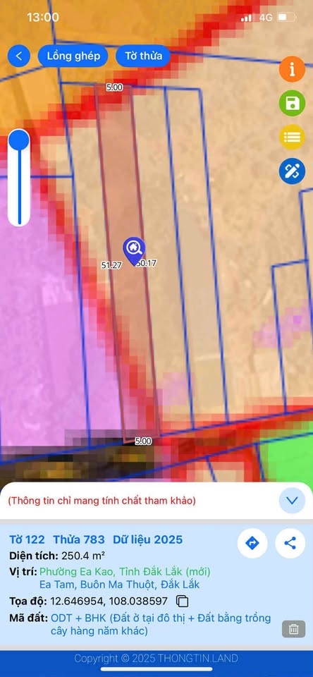 Đất hẻm cấp 1 Nguyễn Trường Tộ, 2 mặt tiền xịn sò