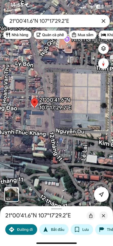 Bán đất kinh doanh Cẩm Phả, Quảng Ninh 123m², mặt tiền 6m, hướng Bắc