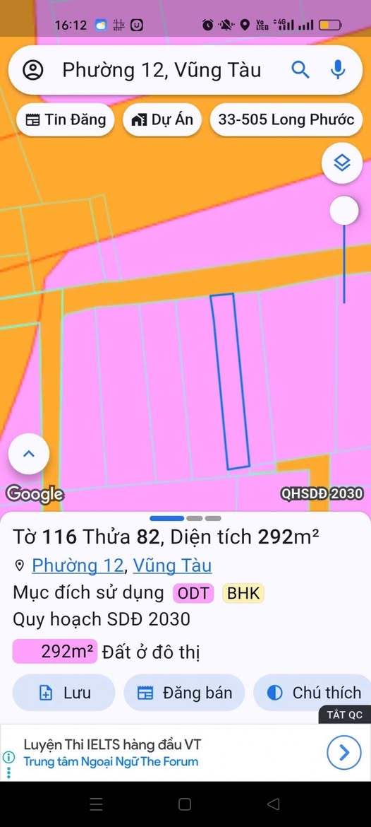 Nhà vườn 300m² - 2.5 tỷ - Đất vàng Phước Thắng, xây trọ hay biệt phủ, tùy bạn