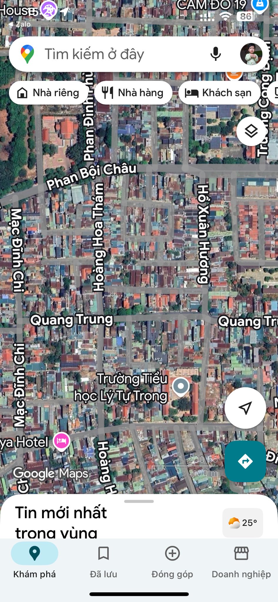 Nhà 4m x 27m, 3 phòng ngủ, hẻm xe morning, Quang Trung, Buôn Ma Thuột 3 tỷ