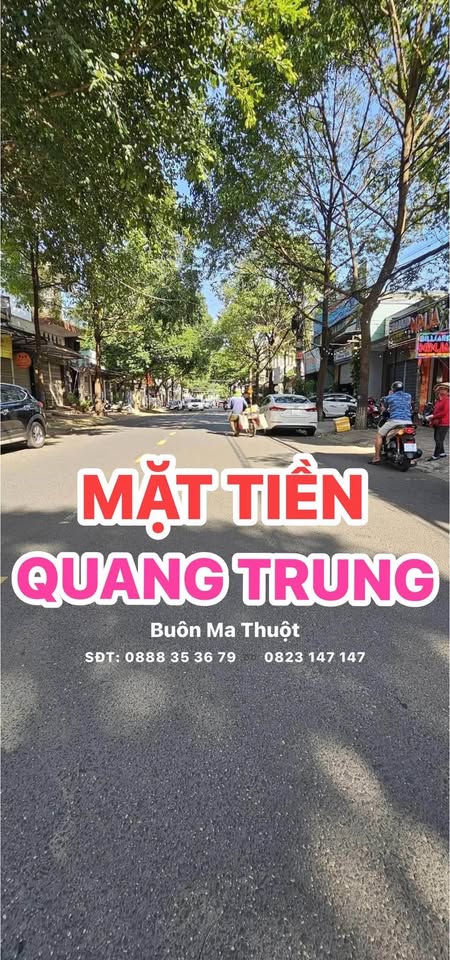 Nhà mặt tiền Quang Trung, kinh doanh bạt ngàn, ở sướng như tiên
