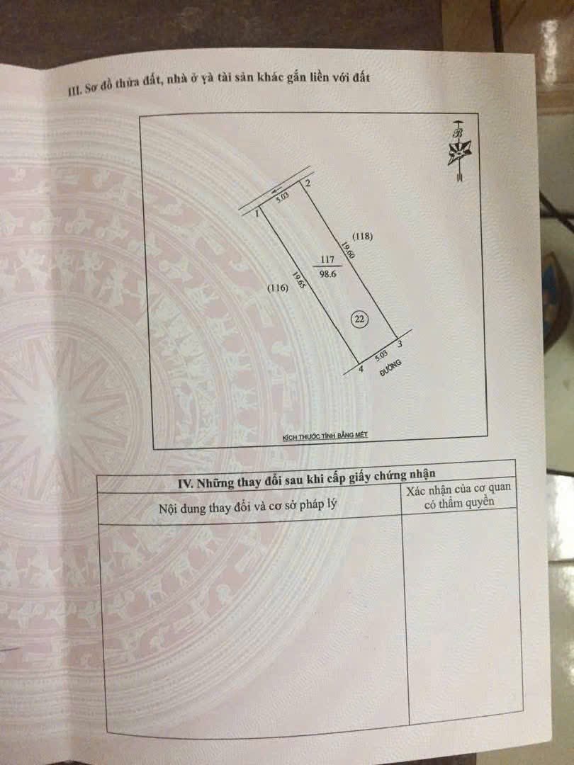 Đất vàng Trần Huy Liệu, thành phố Vinh, 98m², mặt tiền 5m, đường 9m, giá hời