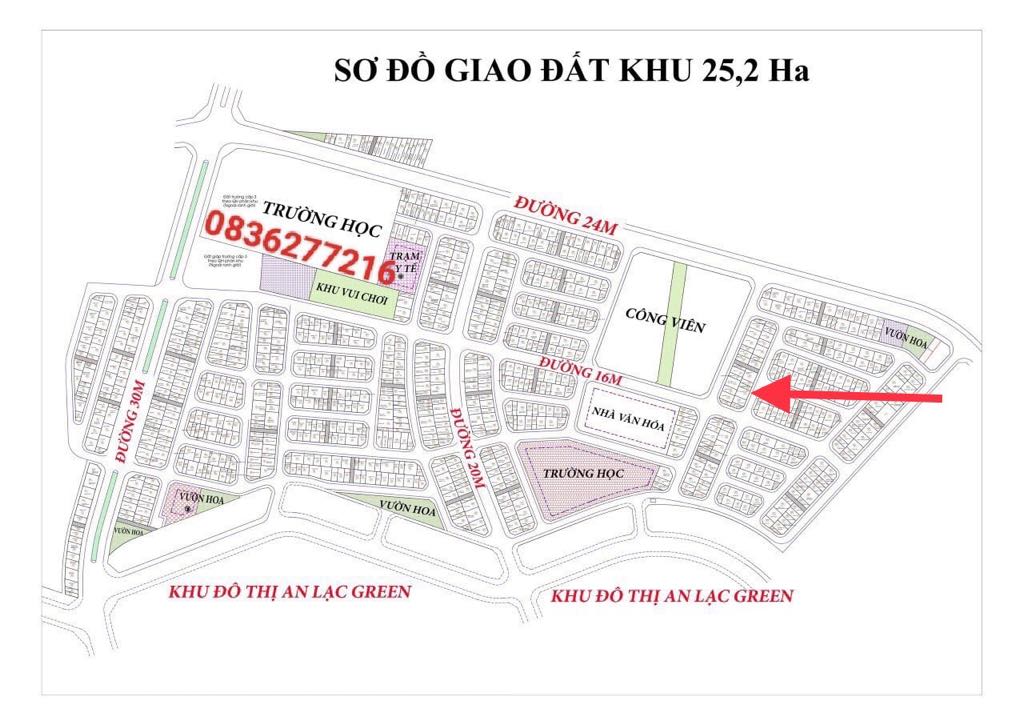 Bán đất Vân Canh, 58m², đường rộng 11m, khu dân trí cao, cơ hội đầu tư cực tốt