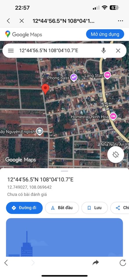 Bán đất tại Cư Suê, hẻm Tỉnh Lộ 8, Đắk Lắk