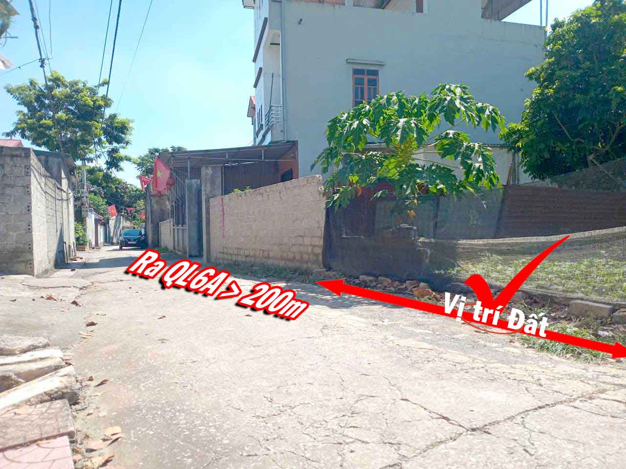 Bán đất Xuân Mai, 70m², sát Quốc lộ 6, ngõ ô tô đỗ cửa