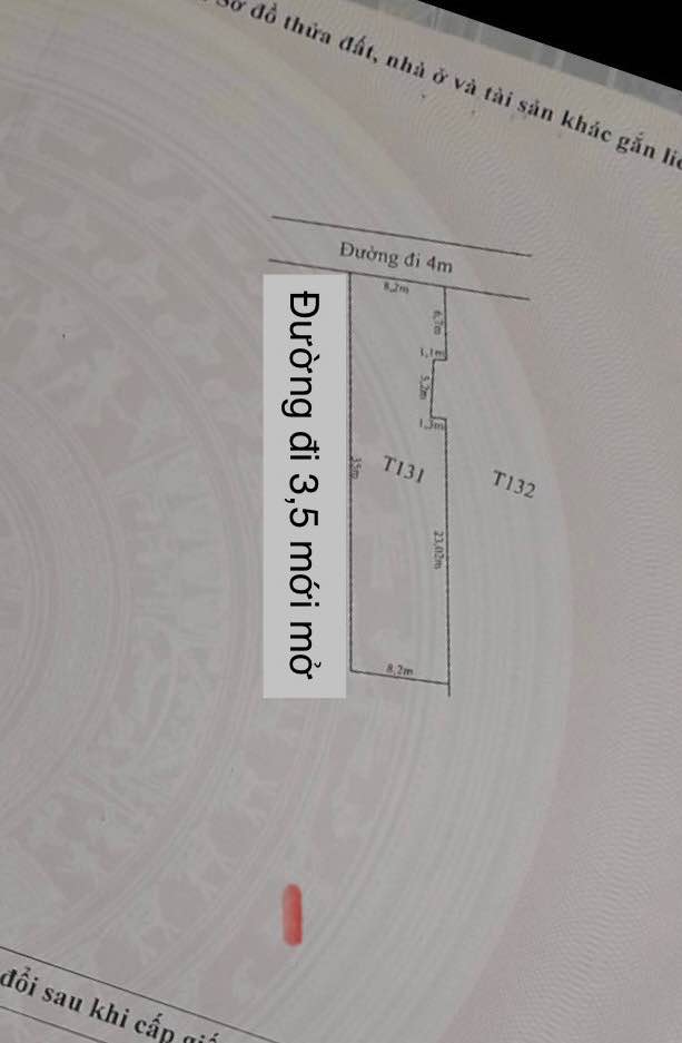 Bán đất 280m2, 2 mặt đường, chia 4 lô nhỏ tại Thủy Vân, Huế