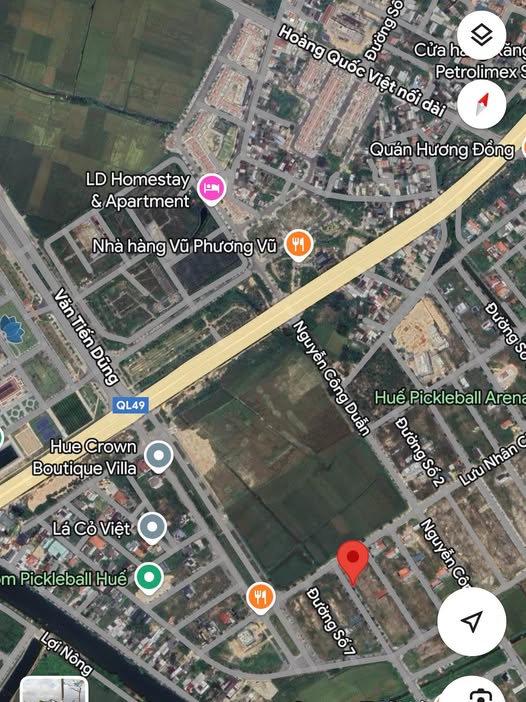 Mặt bằng mặt tiền đường Nguyễn Huân sầm uất, diện tích lên đến 150m2