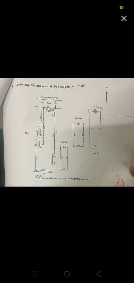 Bán nhà mặt tiền đường Trần Cao Vân, gần biển, vị trí kinh doanh đắc địa, giá 19.2 tỷ