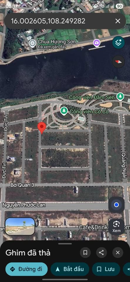 Bán lô góc 2 mặt tiền tại khu B2.155 Lô 60, Đầm Sen, Thành phố Đà Nẵng