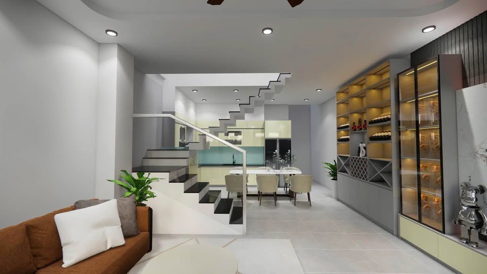 Nhà góc 2 mặt tiền tọa lạc tại hẻm 233 Ywang, ngay khu vực hồ Trúc, thành phố Buôn Ma Thuột