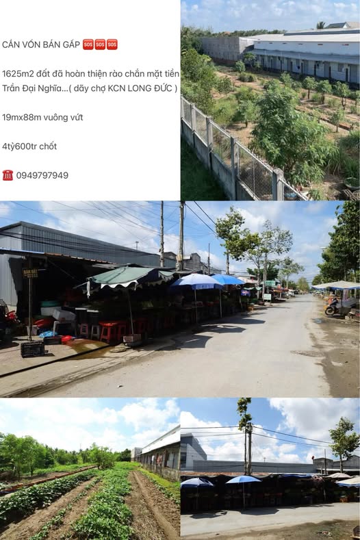 Bán mảnh đất vuông vắn, mặt tiền rộng thoáng tại trục đường Trần Đại Nghĩa, giá 4,6 tỷ