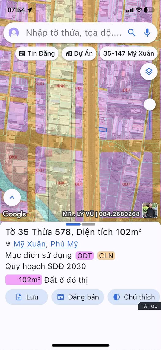 Bán đất tại Phú Xuân, Phú Mỹ, phù hợp cho mục đích đầu tư hoặc an cư