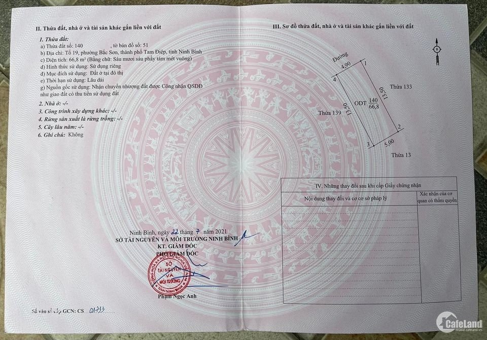 Nhà Tam Điệp, vừa xinh, vừa thoáng, sổ đỏ trao tay, tiền về như mơ