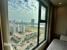 Cho thuê chung cư Green Bay Garden Hạ Long, 1 phòng ngủ, hướng Đông Nam, full nội thất, giá cực sốc