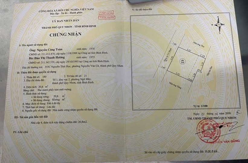 Chào mừng bạn đến với cơ hội sở hữu ngay căn nhà