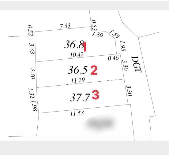 Bán đất mặt ngõ Nguyễn Trãi, Thái Bình - 9xx triệu/lô
