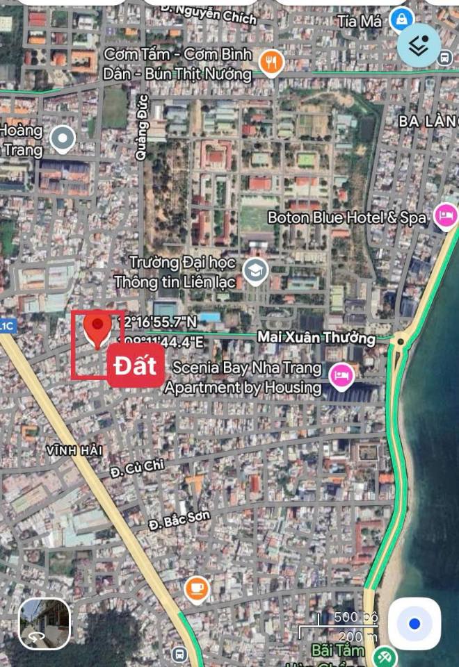 Nắm bắt cơ hội sở hữu đất nền vị trí đắc địa gần biển Nha Trang