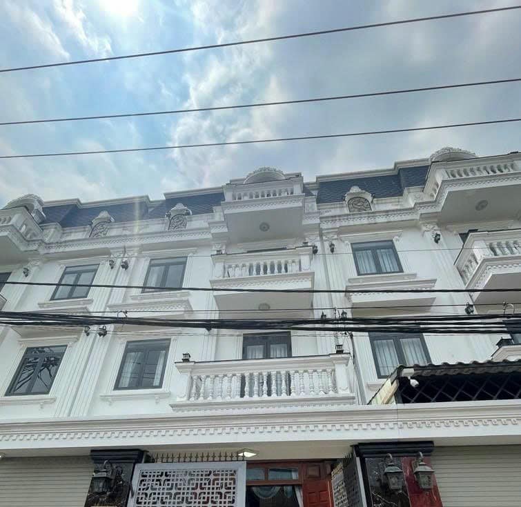 Nhà 4 tầng 5 phòng ngủ, hẻm xe hơi 7m, Tân Hoà Đông Quận 6, giá 8,4 tỷ