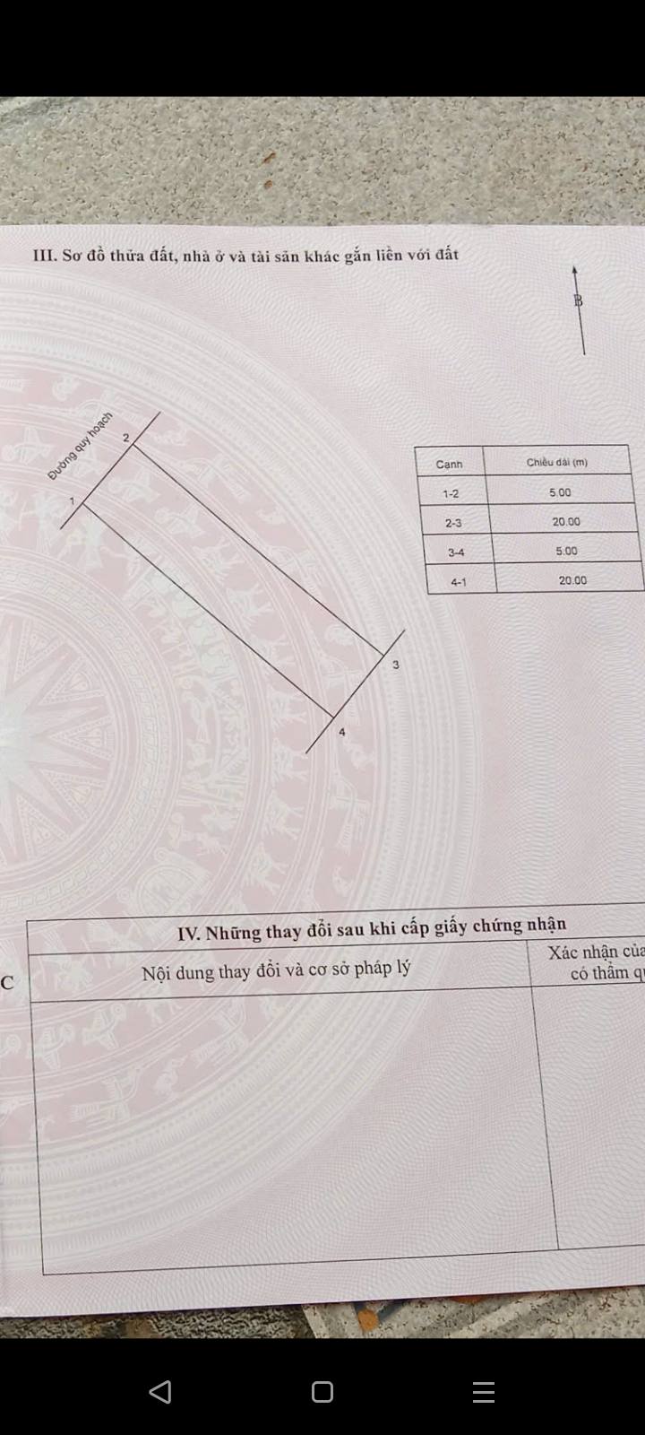 Đất vàng Trại Cá - Tân Phong 100m2 mặt tiền 5m, hướng tây, đường 13.5m, giáp Vinhomes