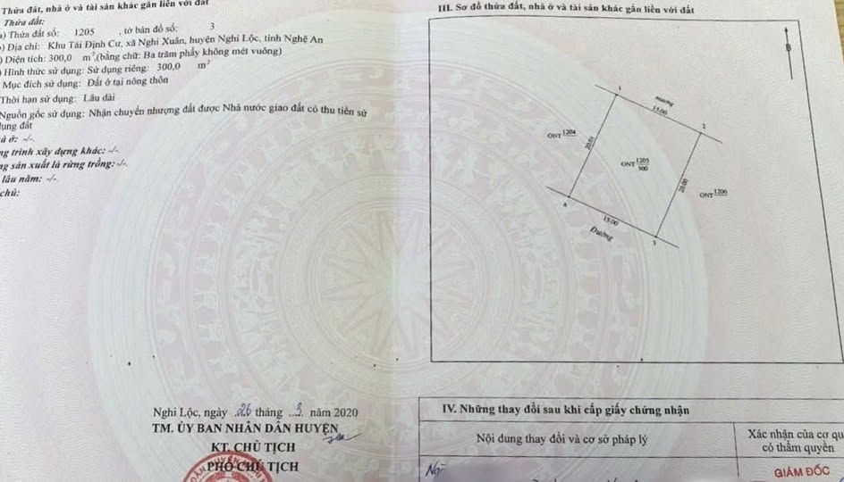 Bán lô đất đẹp tại khu tái định cư Nghi Xuân, Nghi Lộc, thuộc Phường Trường Vinh, Tỉnh Nghệ An