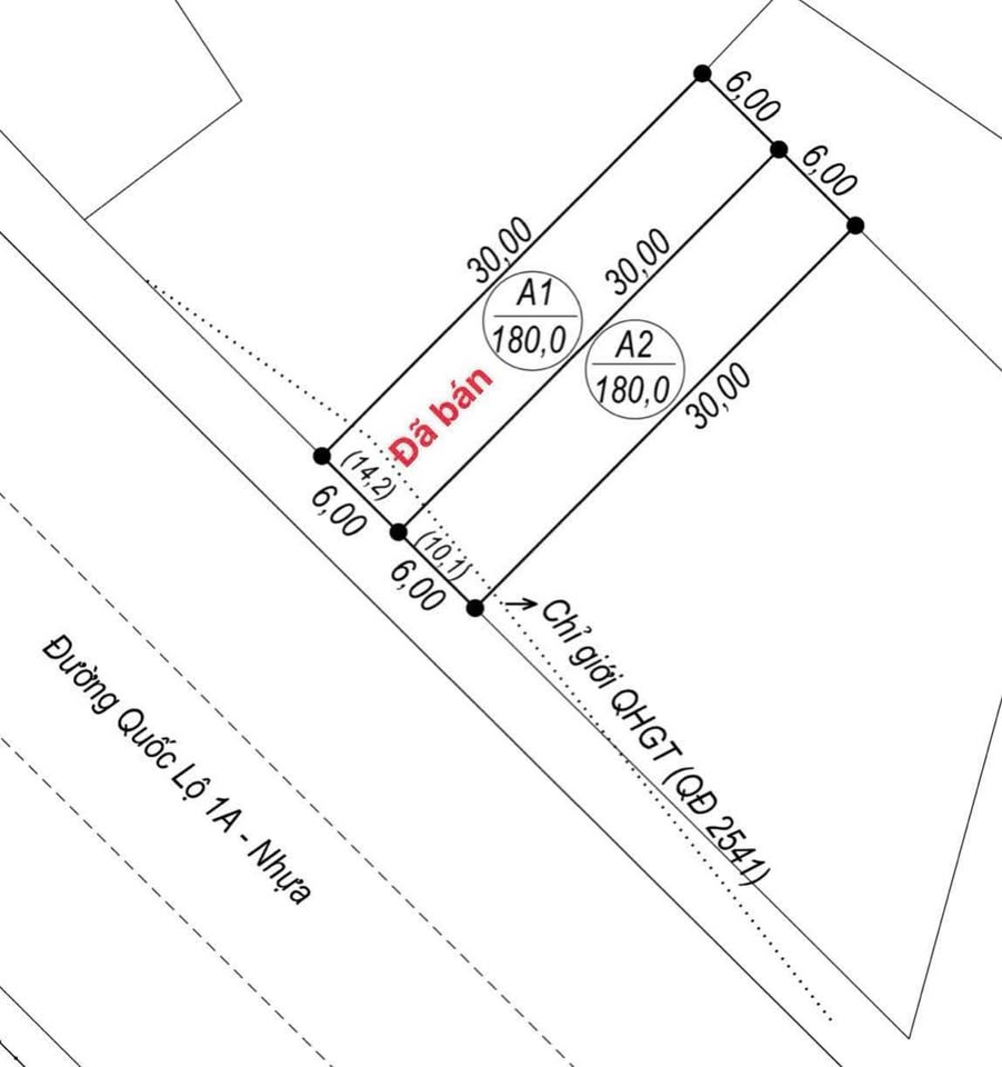 Mặt tiền Quốc lộ 1A - Vị trí đắc địa tại Đồng Hới
