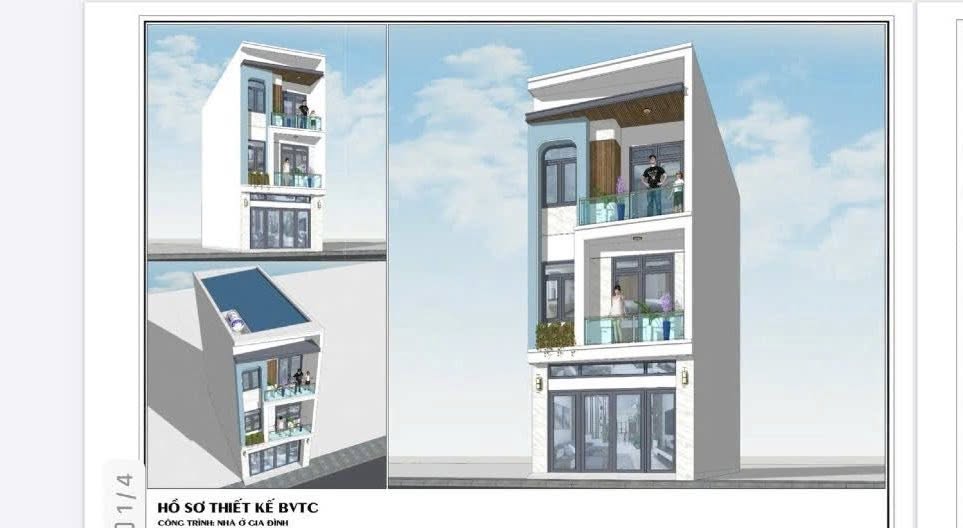 Nhà mới 3 tầng ngõ 4m, ô tô vào tận cửa