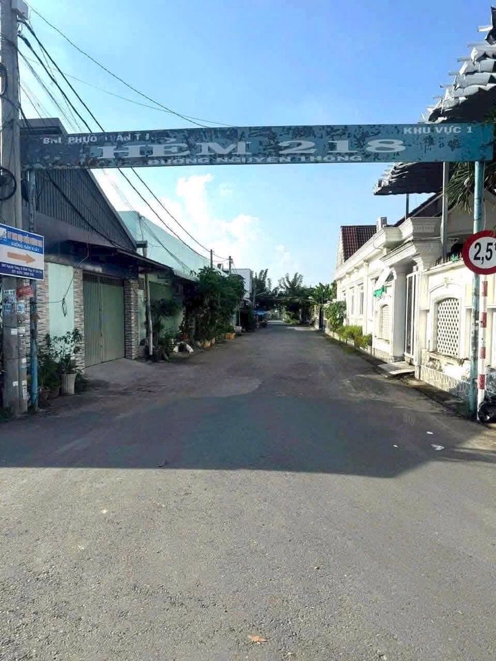 Chỉ còn duy nhất một nền đất thổ cư tại hẻm 218 Nguyễn Thông, Ô Môn, Cần Thơ