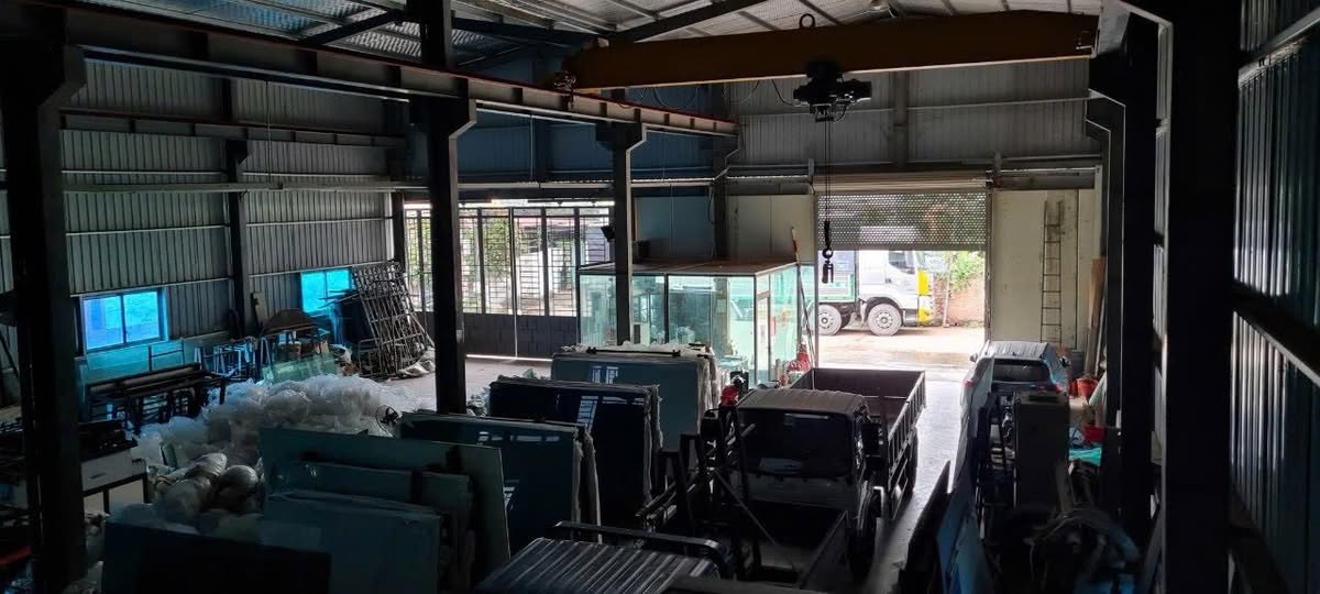 Đất Sóc Sơn 600m², xưởng xịn, container vi vu, tiện ích đầy đủ