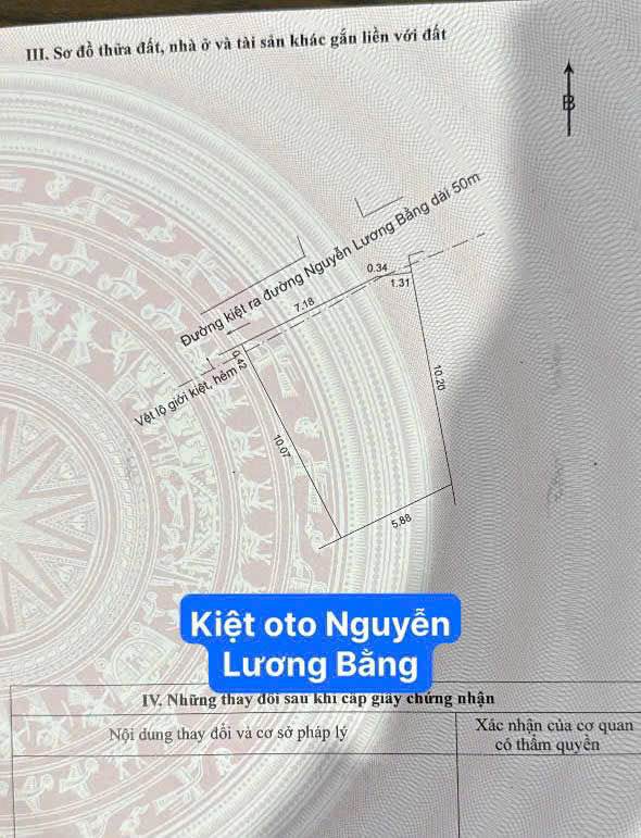 Đất vàng Đà Nẵng, ngang hơn 7m, sổ đỏ vuông vắn